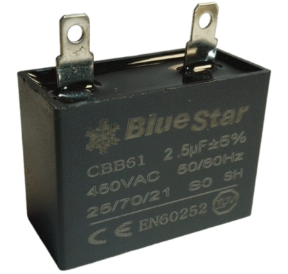 330404 Capacitor cuadrado 2,5mf x 450v