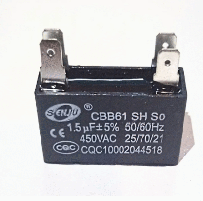 330402 Capacitor cuadrado 1,5mf x 450v