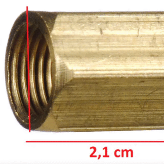 110131 Cupla 1/4F de bronce - liviana - 150NT02F
