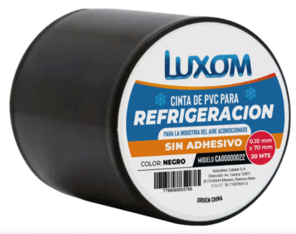 110628 Rollo Cinta TACSA Negra - 20mx70mm